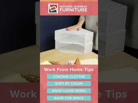 4 Easy DIY Work From Home Tips! - #Shorts - NBF