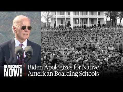 Biden Apologizes for Native American Boarding Schools That Aimed to Exterminate Indigenous Culture