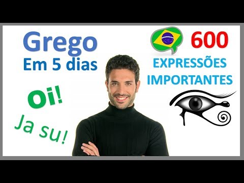 Aprender Grego em 5 dias - Conversação para iniciantes