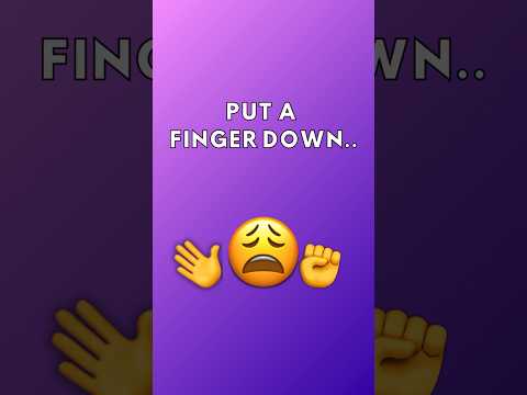 Put a finger down challenge! Best friends edition #putafingerdown