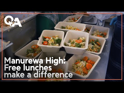 Free school lunches: Students' message to David Seymour | Q+A 2024