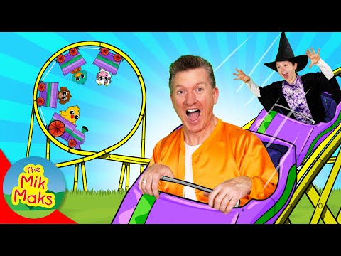 Ghost Train | Kids Halloween Songs | The Mik Maks