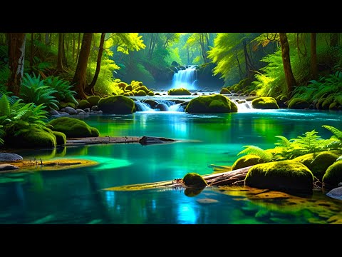 Bird & water singing, Instant Relief from Stress & Anxiety, nature sound, relaxation, relaxing river