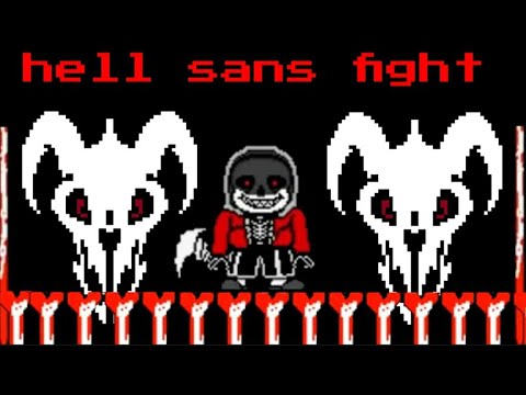 hell sans fight animation