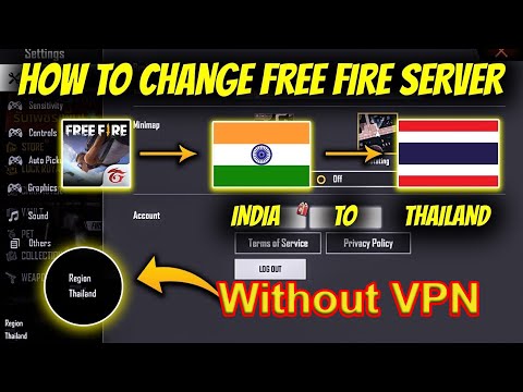 Free Fire Mein Thailand Server Ki Id Kaise Banaye | How To Make Thailand Server Account In Free Fire