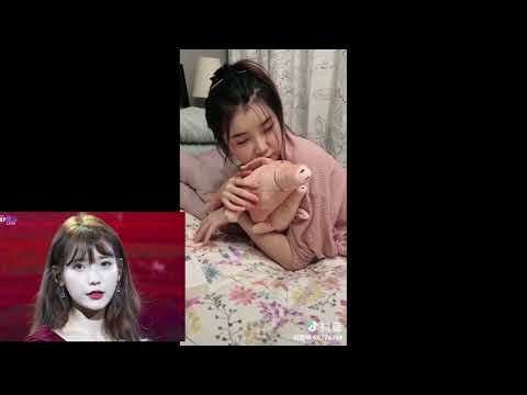 tiktok중국판 아이유iu 95% 닮음 chinese girl look like iu 很像IU的女生