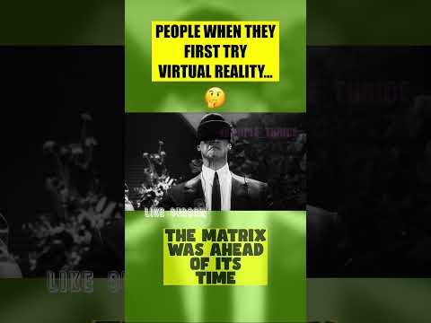 VIRTUAL REALITY 1st time like... #ig #TIKTOK #shorts