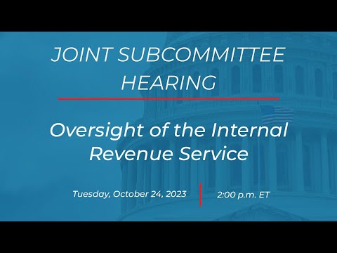 Joint Subcommittee Hearing