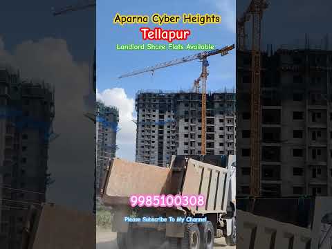 Landlord Share Flats at APARNA CYBER HEIGHTS | TELLAPUR #aparna #2bhk #3bhk #yt #trending #tellapur