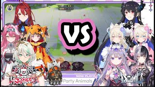 [Advent VS Justice] Complete Chaos Between Advent & Justice In Party Animals[Party Animals]