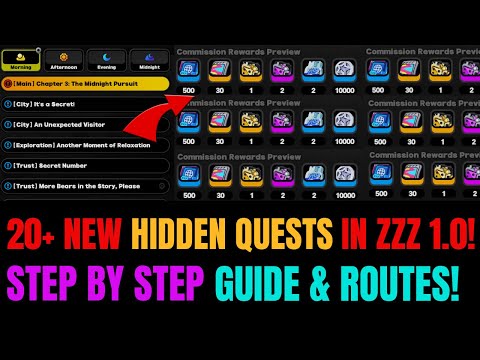 HOW TO FIND & START HIDDEN QUESTS & Events In Zenless Zone Zero 1.0!