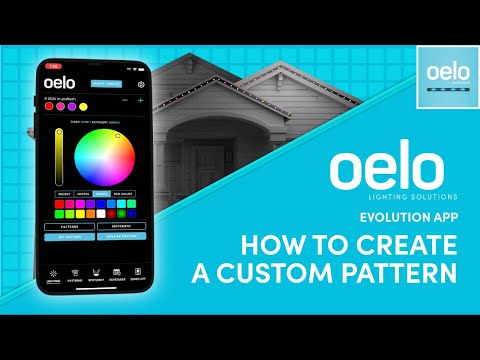 Oelo Evolution App: Creating A Custom Pattern