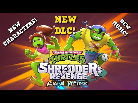 TMNT: Shredder's Revenge - Radical Reptiles DLC & Free Update NOW AVAILABLE!