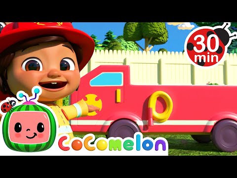 Heroes to the Rescue | with Nina and JJ | Cocomelon Nursery Rhymes for Kids