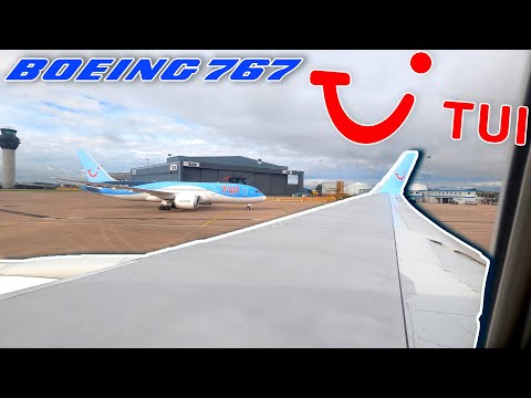 (4K 60FPS) TUI Airways Boeing 767-300ER | Manchester - Menorca (July 2023)