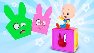 Ghost's color cube  and the baby balloons | Cuquin & Colors