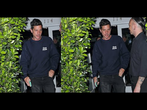 Actor Simon Rex Grabs Dinner at Celebrity Hot Spot Giorgio Baldi in Santa Monica!