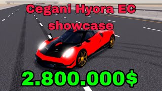 Roblox Drive X car Cegani Hyora EC (Pagani) Showcase