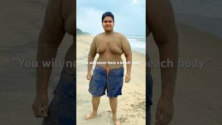 Beach body transformation 🇮🇳 #motivation #transformation #weightloss