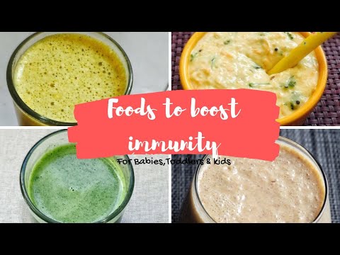 4 Baby foods to Boost your Immunity | How to Boost Immunity by food for babies, Toddlers & Kids