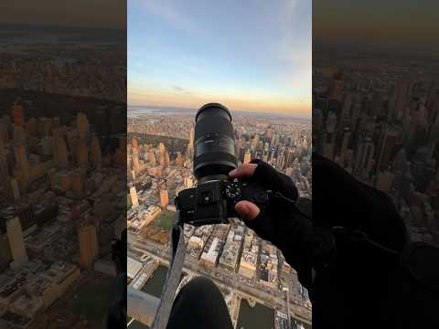 🔥 NYC Aerial Photography with the Sony A7R V +Tamron 70-180mm F2.8 G2 Lens