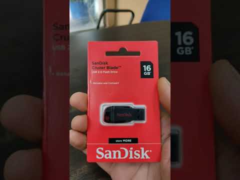 SanDisk Crude Blade 2.0 16 GB Pen Drive #Shorts