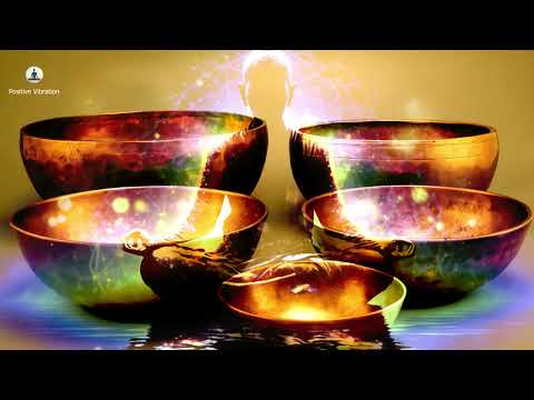 Singing Bowl Meditation l ASMR Healing l Rise Positive Energy Vibration l Pure Healing Tone Music