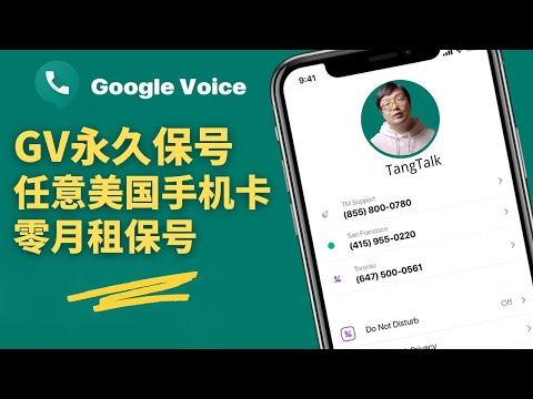 Google Voice permanent number retention tutorial