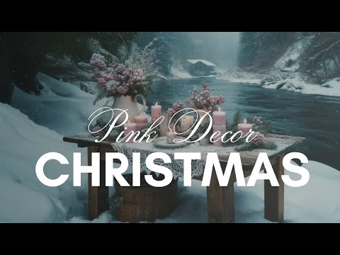 Dreamy Pink Christmas Wallpaper with Christmas Background Music