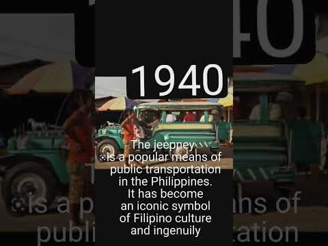 History of Jeepney #jeepney #jeepneyphaseout #jeepneynoon