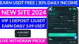 New USDT Site 2024 | Best Usdt Investment Website | New Usdt Mining Site | New Usdt Earning Website