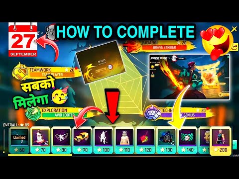 Demon Slayer Event Free Fire | How To Complete Demon slayer Event | Free Fire New Event