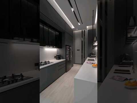 Modern Kitchen Cabinet Design: Modernize Your Kitchen with Glass Cabinet Doors Modern Kitchen Design