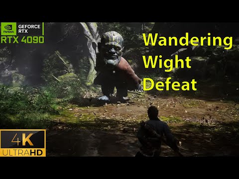 Black Myth Wukong - Wandering Wight Boss Fight (4K 60FPS)