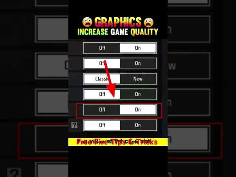 Free Fire [ Graphics ]👈 Increase Game ⚙ Quality😱 HD Texture Smooth Standard🔥 Ultra Tips & Trick 2024