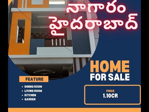 G+1  NORTH WEST CORNER BIT INDEPENDENT HOUSE FOR SALE AT NAGARAM  ECIL HYDARABAD