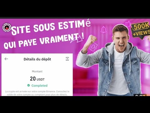 🚨GAGNER 1$ DOLLARS SOITE 665 FCFA ET RETIRABLE IMMÉDIATEMENT À L'INSCRIPTION