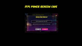 FREE FIRE TODAY REDEEM CODE | FFPL REDEEM CODE | POWER UP REDEEM CODE | TRIPLE CAPTAIN REDEEM CODE |