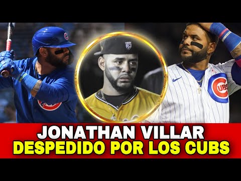 LOS CUBS DESPIDEN A JONATHAN VILLAR, CHICAGO CUBS DESIGNE VILLAR - MLB BASEBALL SPORTS