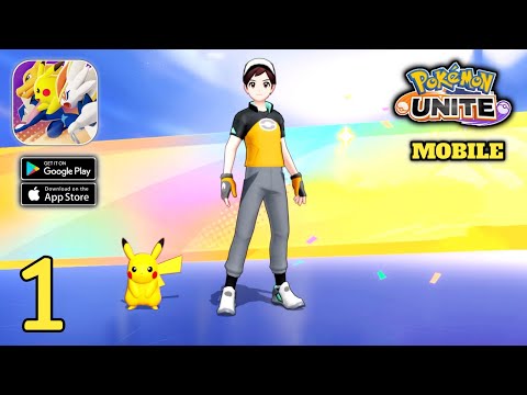 Pokémon UNITE Mobile Gameplay (Android,IOS) Part 1