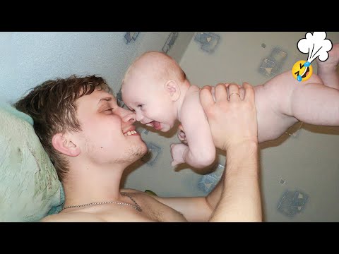 Ultimate Funny Baby and Daddy Compilation - Try Not to Laugh!