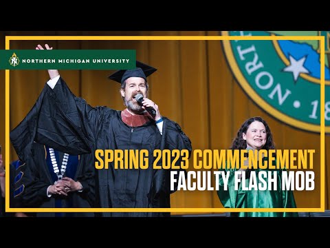 Spring 2023 Commencement Faculty Flash Mob