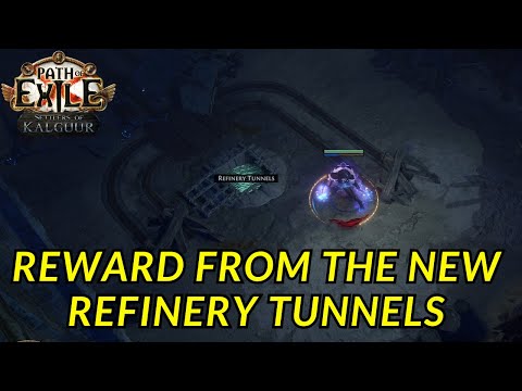 Path of Exile - Reward from the NEW Refinery Tunnels in Act 9