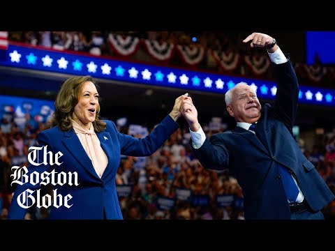 Kamala Harris introduces Tim Walz as VP pick for Democratic ticket