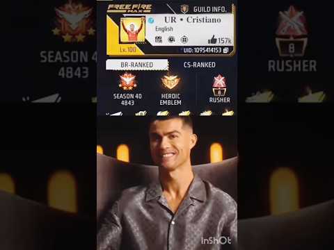 Ms dhoni free fire id #msdhoni #cr7 #ronaldo #rohitsharma #totalgaming #tondegamer