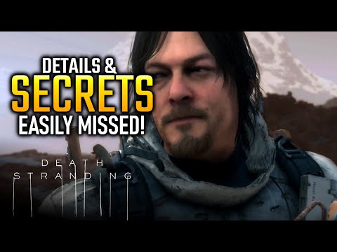 7 Incredible details in Death Stranding