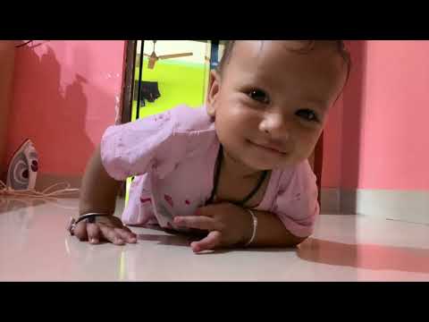 Beautiful Baby Playing Video