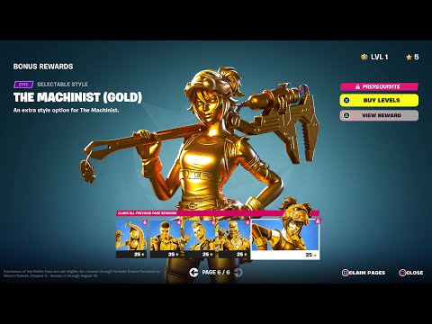 GOLD SKINS are NOW AVAILABLE!