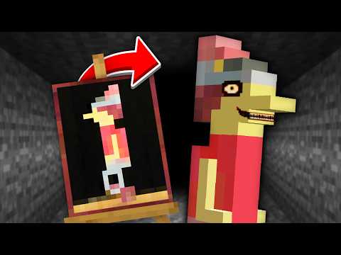 I Made Minecraft Paintings into Mobs to Scare my Friends...