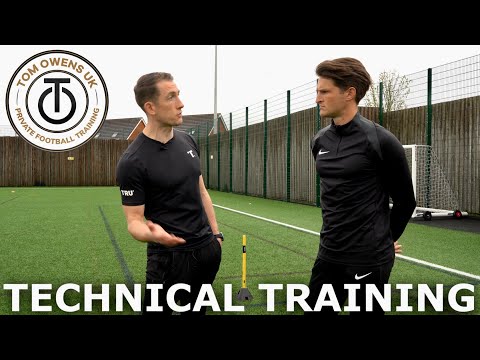 Technical Training With A Professional Football Trainer | Full Training Session With Tom Owens UK